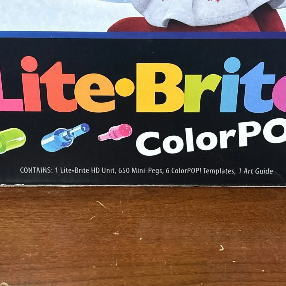 Lite Brite Color Pop Elf on The Shelf Christmas Light Up Toy 6 Templates NEW
